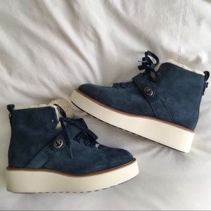 Coach Urban Hiker Shearling Boots